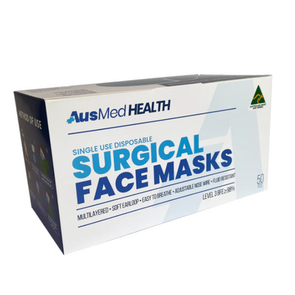 Aus med Level 3 face masks