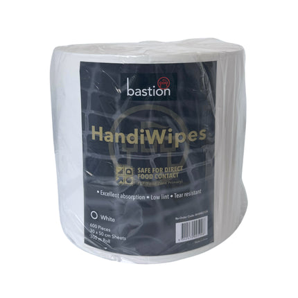 Bastion Perforated Handiwipes White 30x50cm 300m 