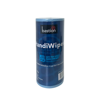 Bastion Perforated Handiwipes Blue 30x50cm 45m 