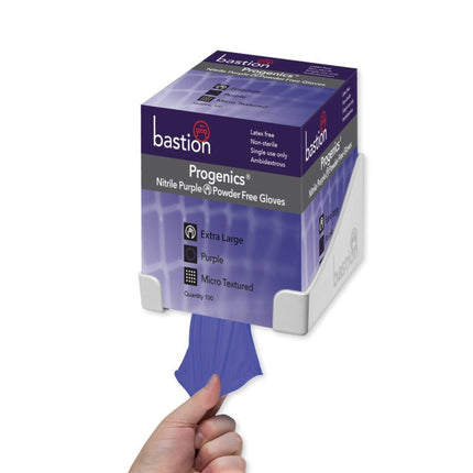 Bastion Progenics Nitrile Purple Powder Free Gloves Extra Large