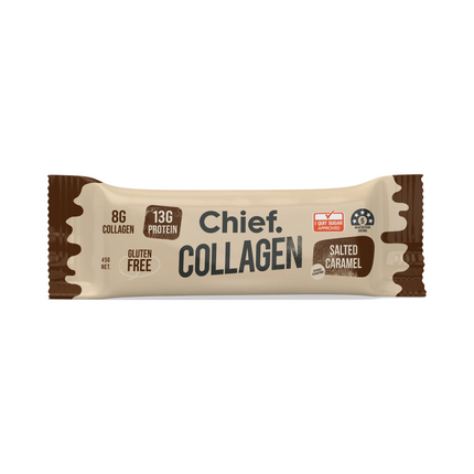 Chief Salted Caramel Collagen Protein Bar