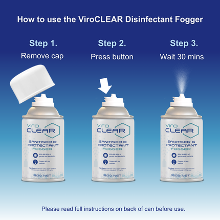 How to use the viroclear fogger