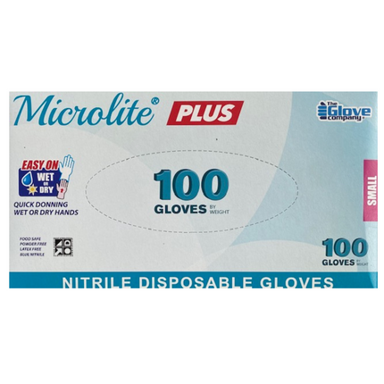 Microlite Blue Nitrile Food Safe Gloves