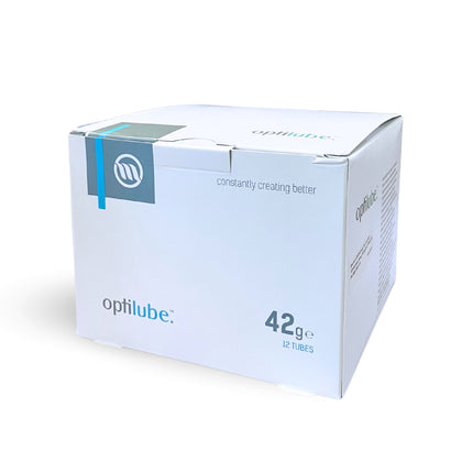 OptiLube Lubricating Gel Tube 42g 12 Pack