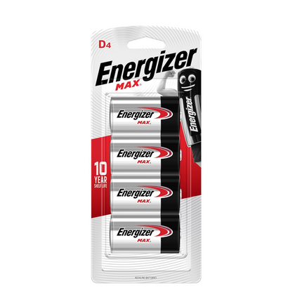 Energizer Max D Alkaline Batteries