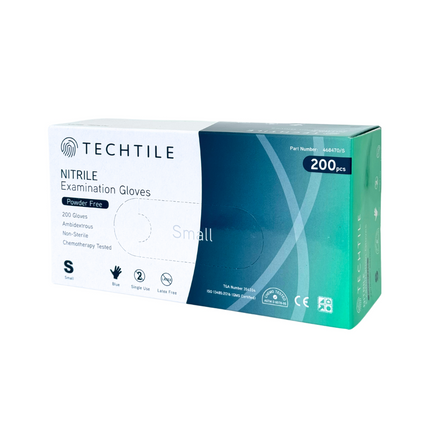 Ultra Health Techtile Powder-Free Nitrile Disposable Gloves size S