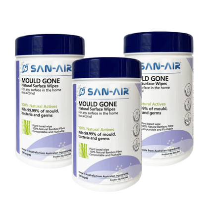 SAN-AIR™ Mould Gone Natural Surface Wipes - 100 Wipes