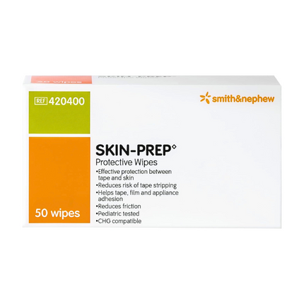 SKIN-PREP Protective Barrier Wipe - Box of 50