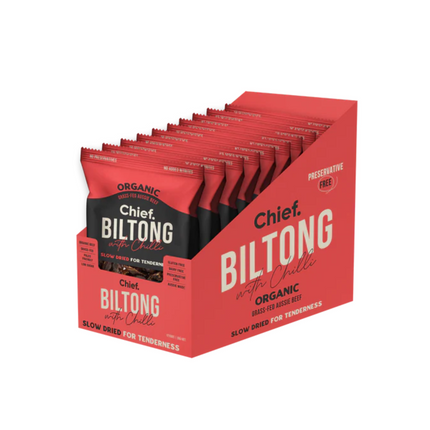 Chief Beef & Chilli Biltong