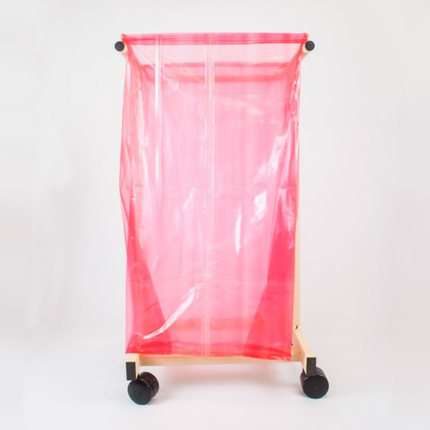 red soluble laundry bags for soiled material