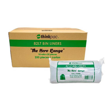 Thinkpac hero quality bin liners Product code: BLR-82LTH