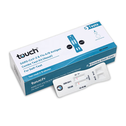 TouchBio 5 pack covid+flu a and b