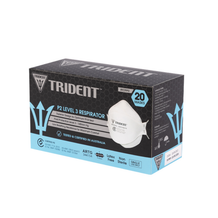 Trident p2 level 3 respirators RTCFFP2S