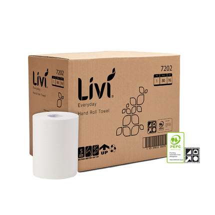 Livi Hand roll towel carton