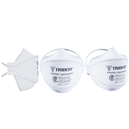 Trident p2 level 3 respirators face masks 